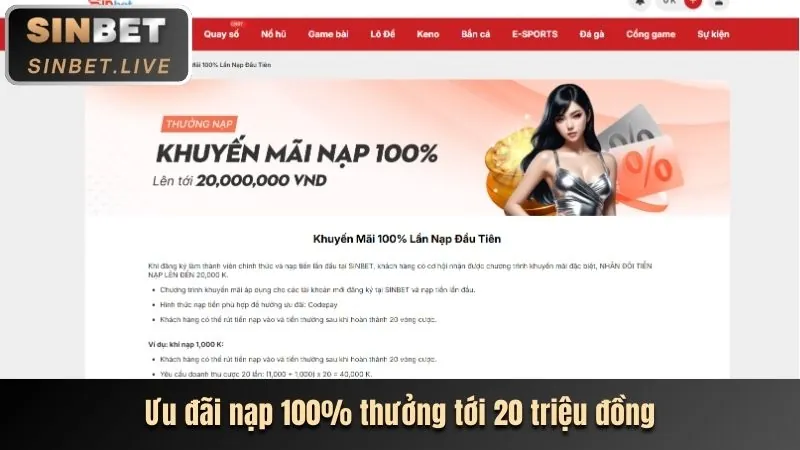 Ưu đãi chào mừng lucky10 casino